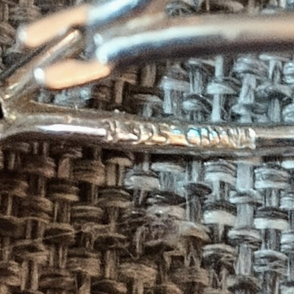 925 Floating Crystal Double Hoop Earrings Sterling Silver Drop Post Earrings - Picture 14 of 14